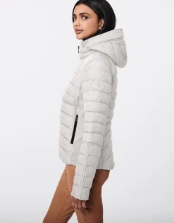 Bernardo Fashions Neo Active Double Up Hooded Puffer>Women Performance