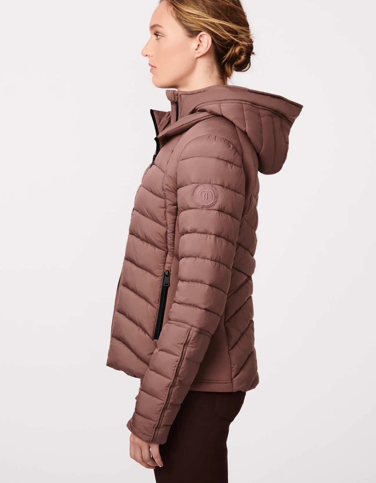 Bernardo Fashions Neo Active Double Up Hooded Puffer>Women Performance