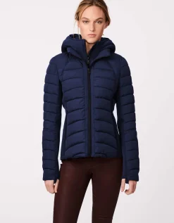 Bernardo Fashions Neo Active Double Up Hooded Puffer>Women Jackets