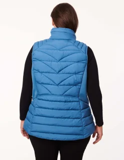 Bernardo Fashions Neo Active Sport Puffer Vest - Curve>Women Vests