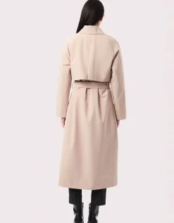 Bernardo Fashions On The Go Belted Trench Rain Coat>Women Rain Or Shine