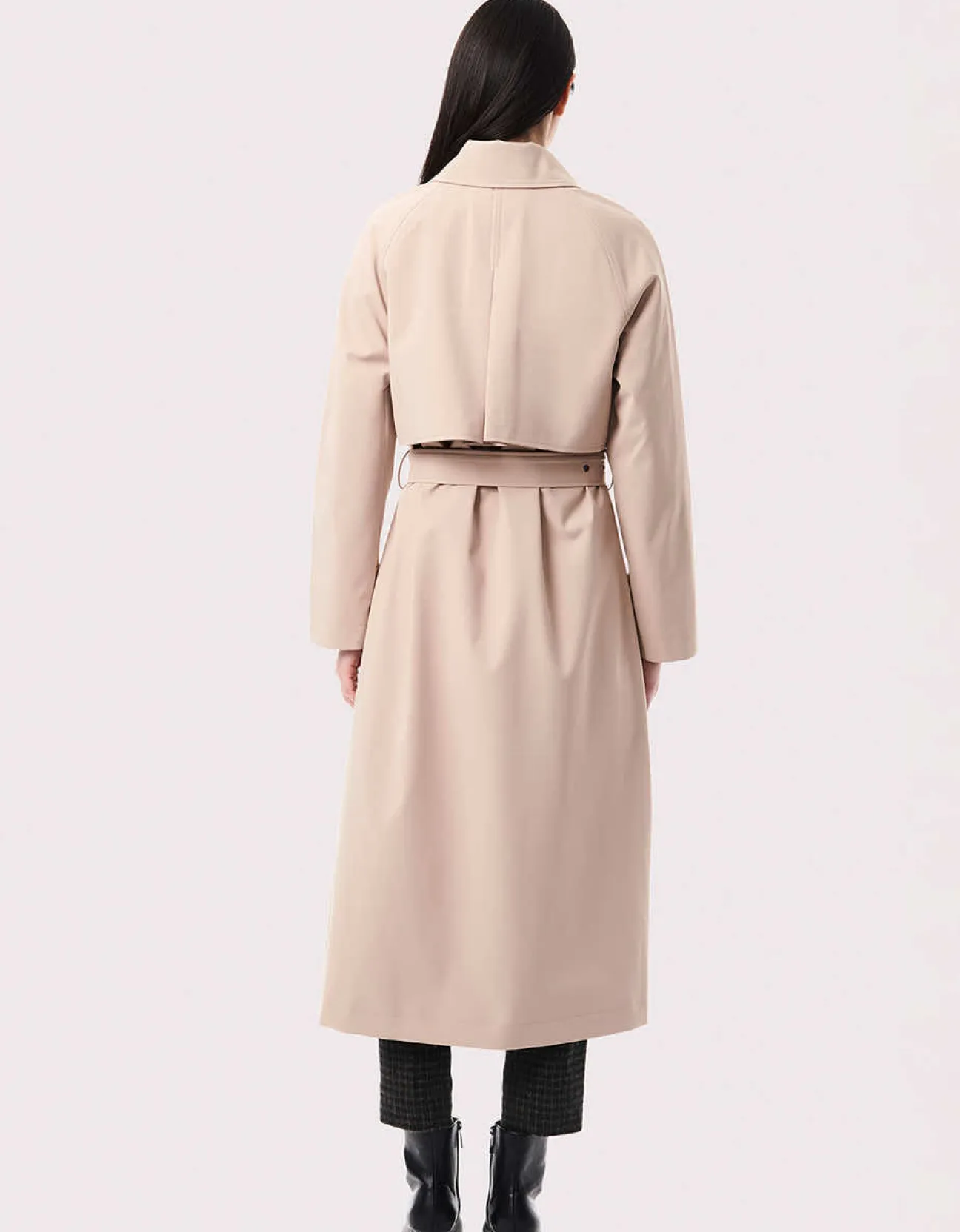 Bernardo Fashions On The Go Belted Trench Rain Coat>Women Rain Or Shine
