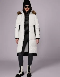 Bernardo Fashions Outdoorsy Wool Combo Puffer Coat>Women Heavy Winter Coats