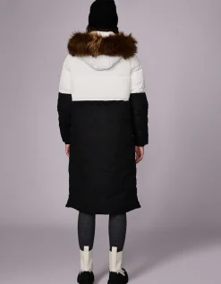 Bernardo Fashions Outdoorsy Wool Combo Puffer Coat>Women Heavy Winter Coats