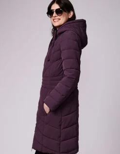 Bernardo Fashions Removable Bib Puffer Jacket>Women Walkers