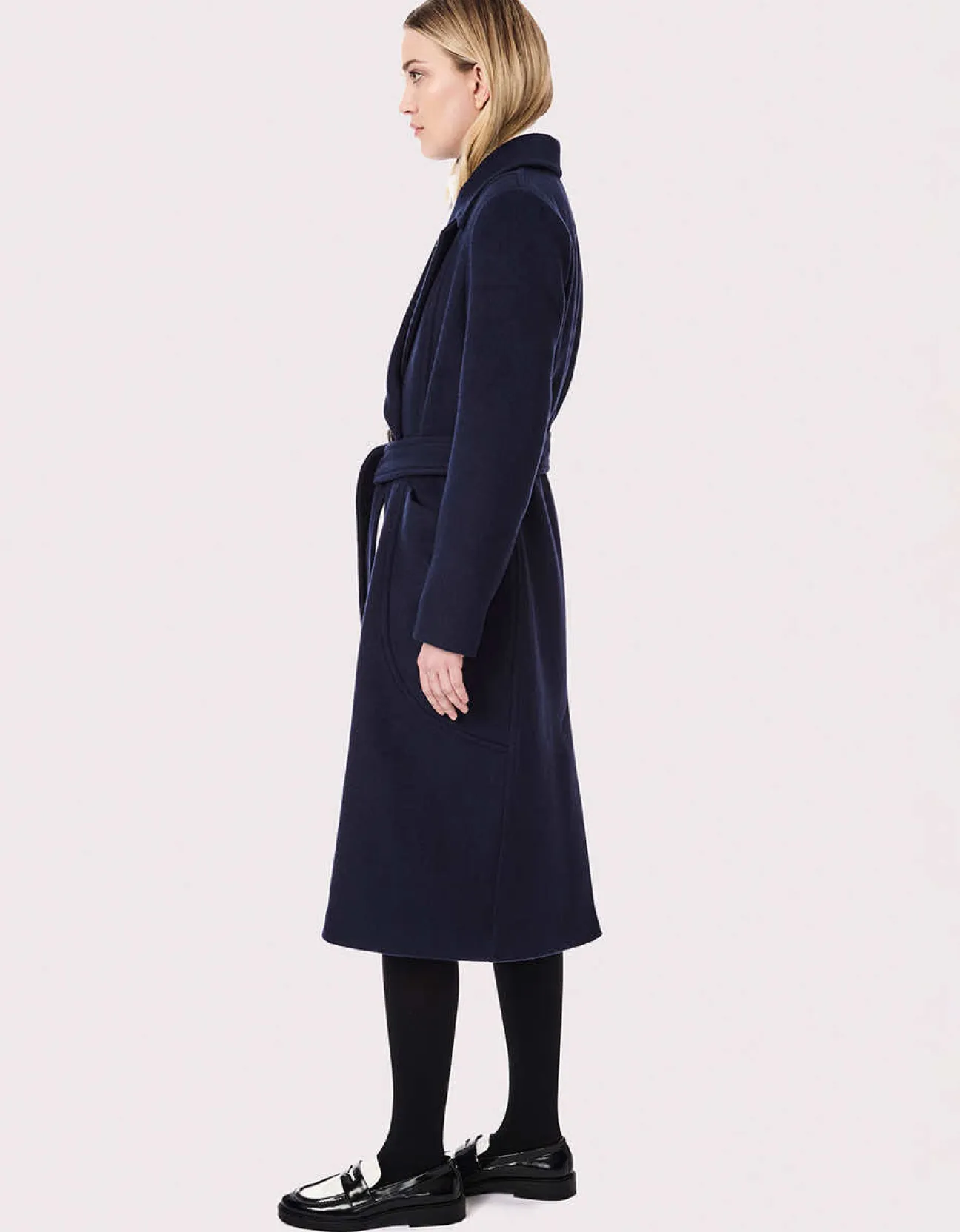 Bernardo Fashions Soho Belted Wool Coat>Women Wool