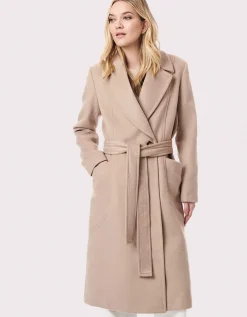 Bernardo Fashions Soho Belted Wool Coat>Women Wool