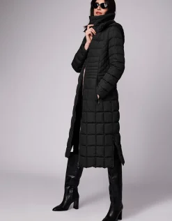 Bernardo Fashions St. Moritz Long Puffer Coat>Women Long Coats