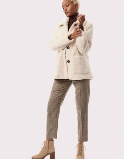 Bernardo Fashions Teddy Vegan Fur Jacket>Women Vegan Fur