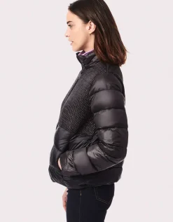 Bernardo Fashions Touchable Texture Puffer Jacket>Women Jackets