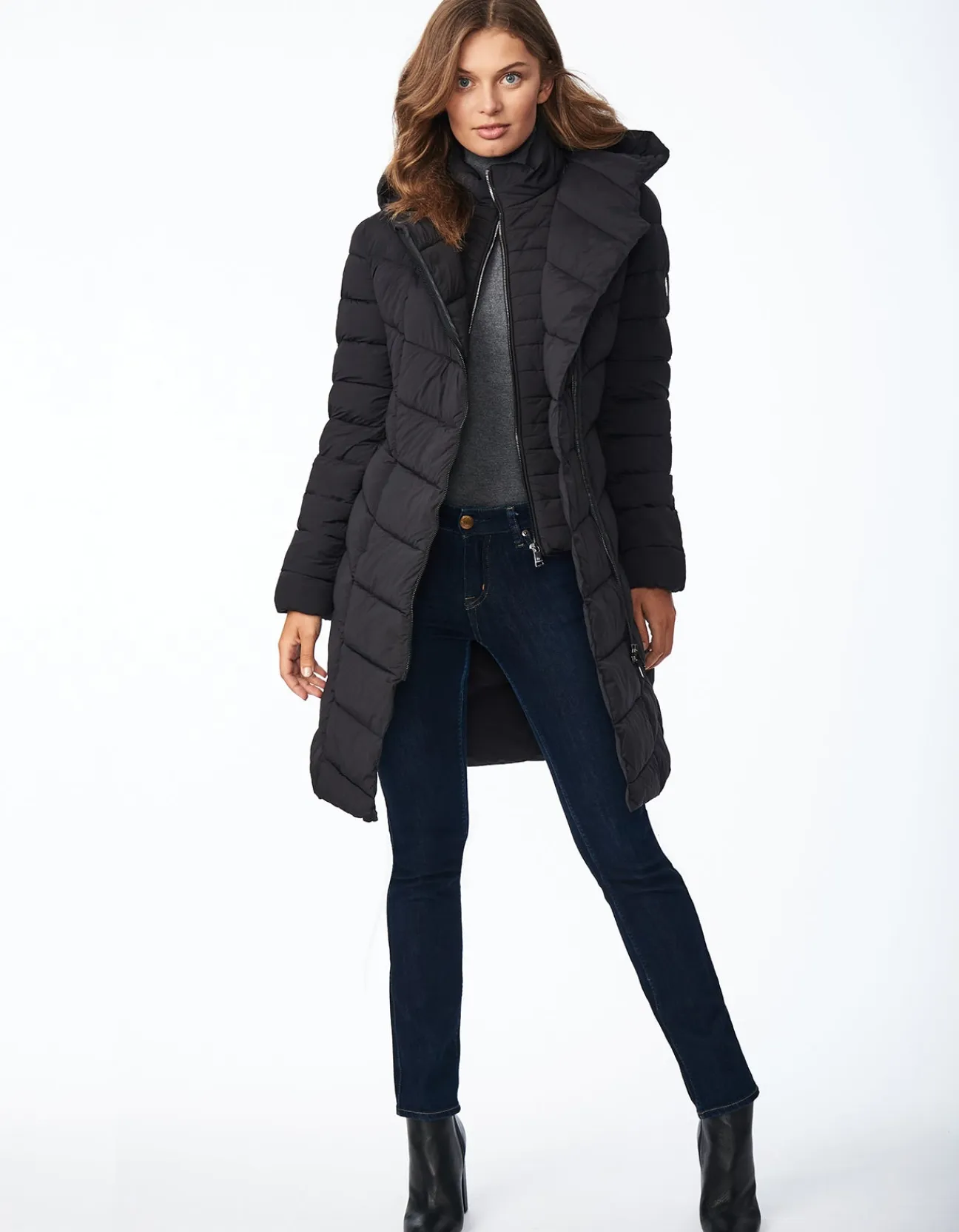 Bernardo Fashions True North Double Up Puffer Coat Ii>Women Walkers