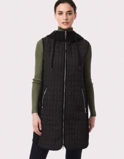 Bernardo Fashions Vista Light Hooded Puffer Vest>Women Vests