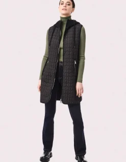 Bernardo Fashions Vista Light Hooded Puffer Vest>Women Vests