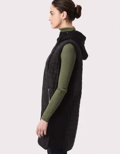 Bernardo Fashions Vista Light Hooded Puffer Vest>Women Vests
