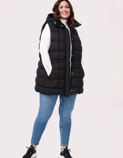 Bernardo Fashions Winter Resort Puffer Vest - Curve>Women Vests