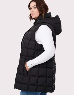Bernardo Fashions Winter Resort Puffer Vest - Curve>Women Vests