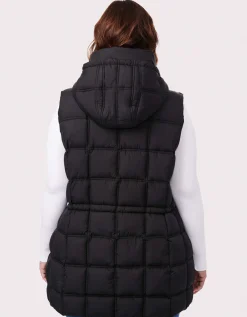 Bernardo Fashions Winter Resort Puffer Vest - Curve>Women Vests