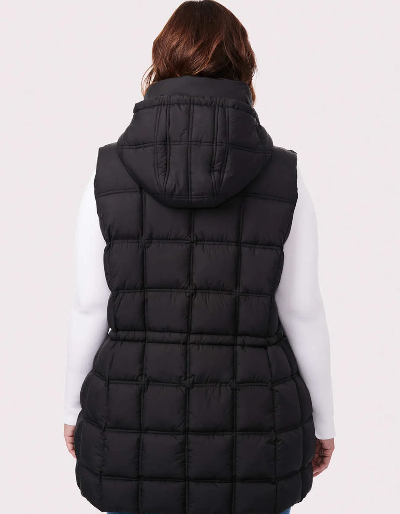 Bernardo Fashions Winter Resort Puffer Vest - Curve>Women Vests