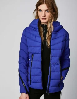 Bernardo Fashions Zip Around Funnel Puffer>Women Jackets